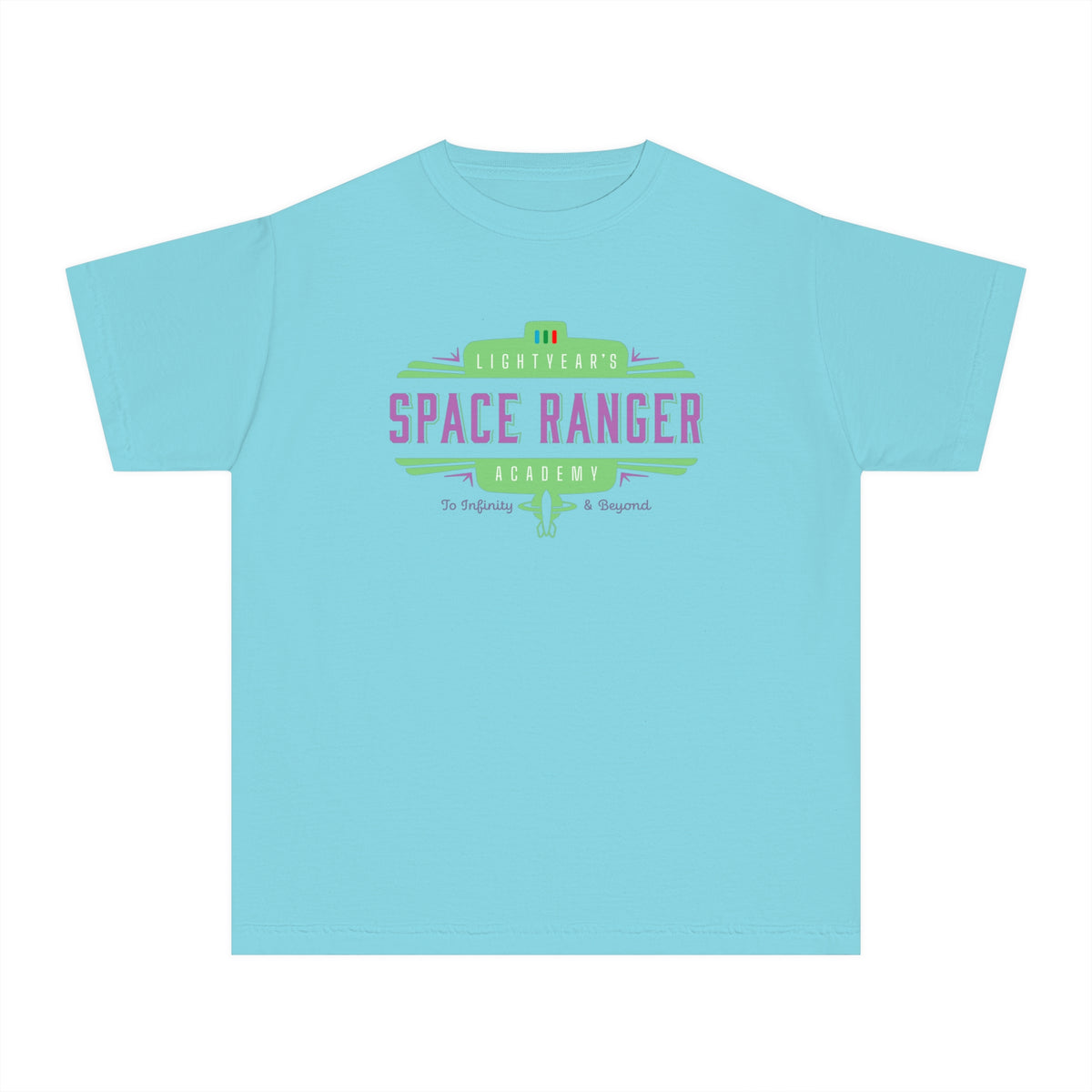 Lightyear's Space Ranger Academy Comfort Colors Youth Midweight Tee