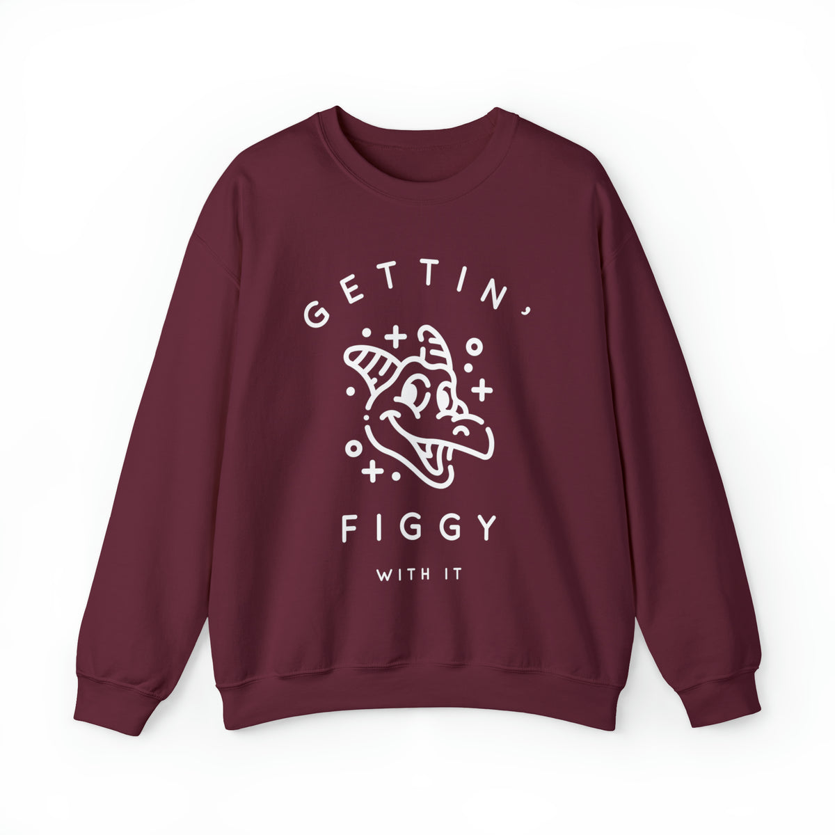 Gettin' Figgy With It Gildan Unisex Heavy Blend™ Crewneck Sweatshirt