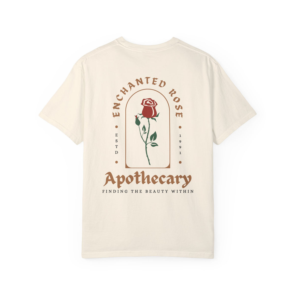 Enchanted Rose Apothecary Room Comfort Colors Unisex Garment-Dyed T-shirt