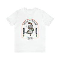 There's A Snake In My Boot Bella Canvas Unisex Jersey Short Sleeve Tee