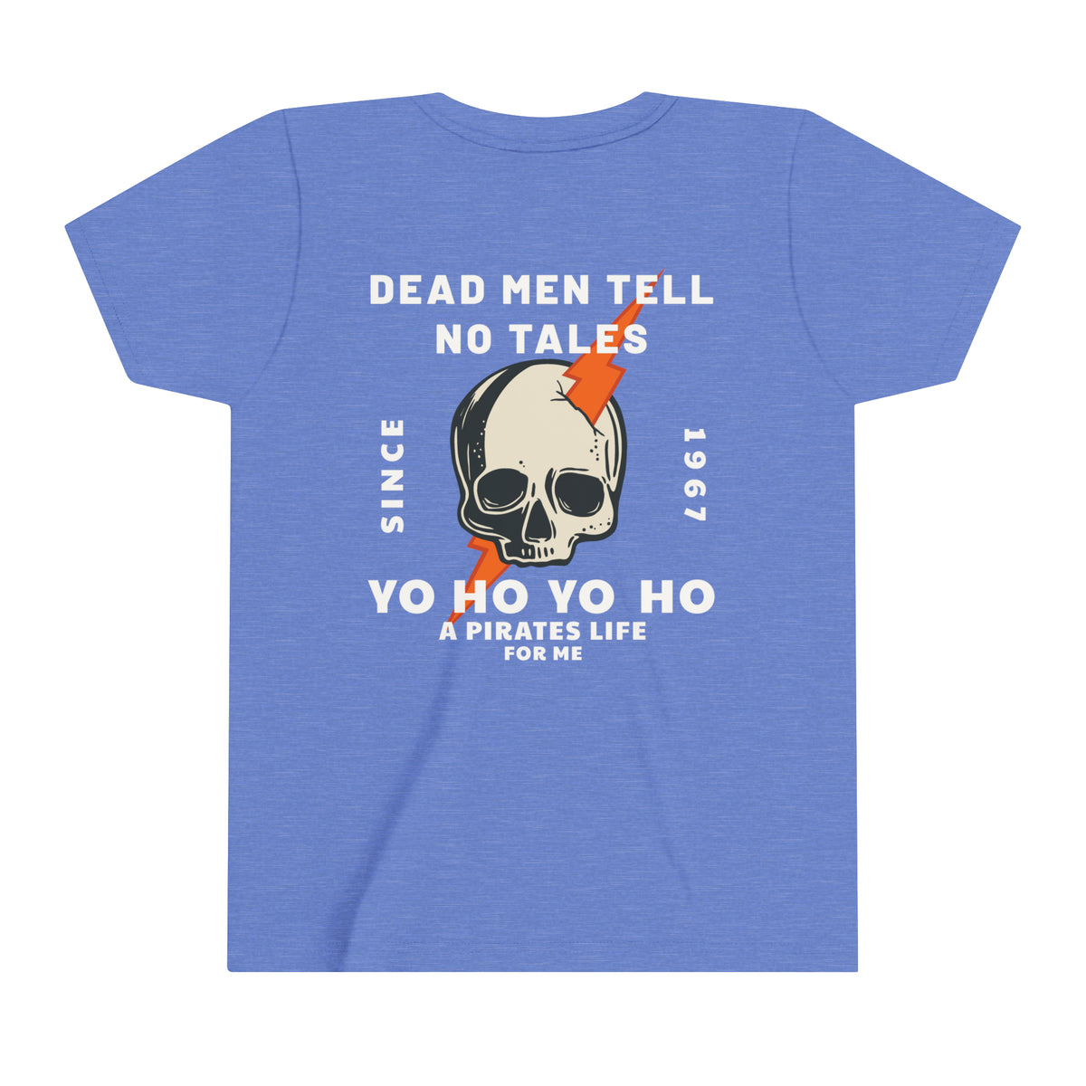 Dead Men Tell No Tales Bella Canvas Youth Short Sleeve Tee