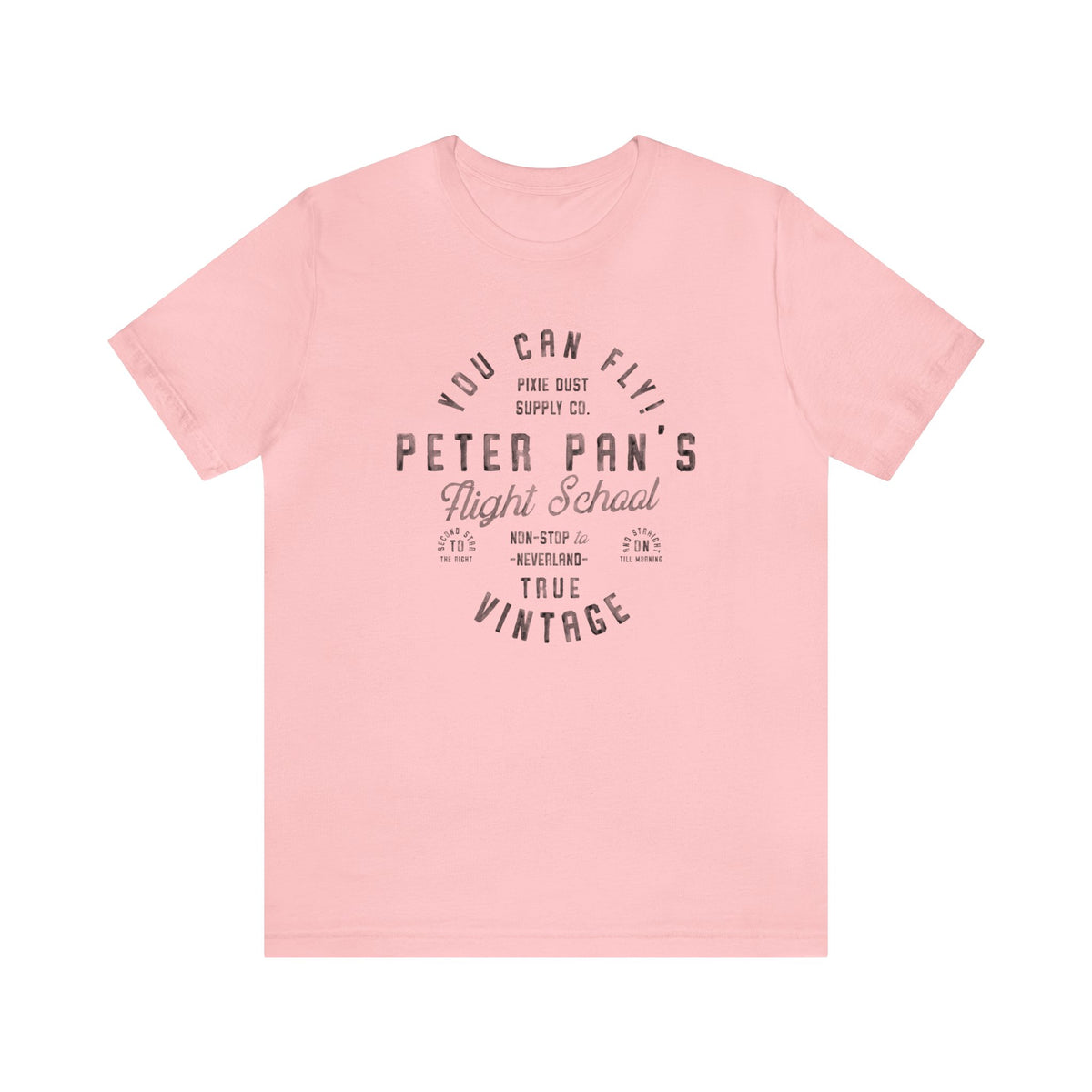 Pan's Flight School Bella Canvas Unisex Jersey Short Sleeve Tee