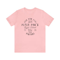 Pan's Flight School Bella Canvas Unisex Jersey Short Sleeve Tee