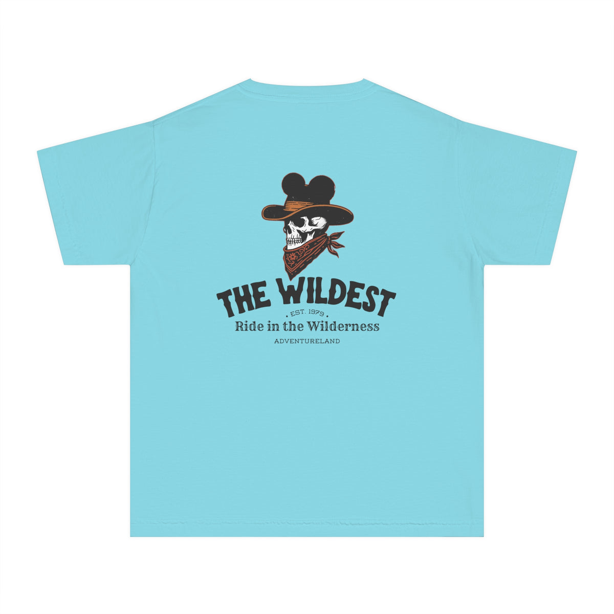 The Wildest Ride in the Wilderness Comfort Colors Youth Midweight Tee