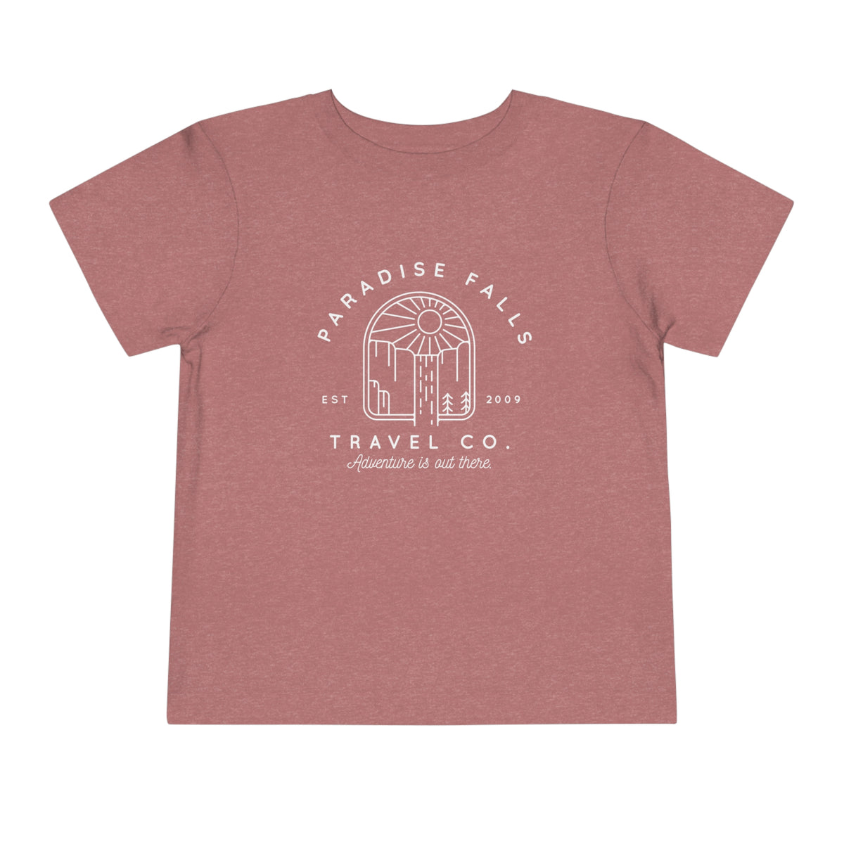Paradise Falls Vacation Co. Bella Canvas Toddler Short Sleeve Tee