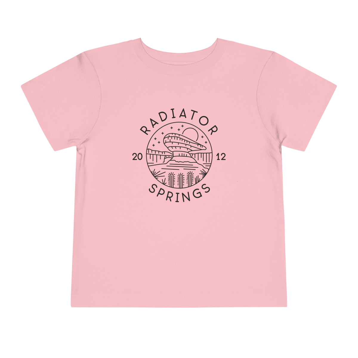 Radiator Springs Bella Canvas Toddler Short Sleeve Tee