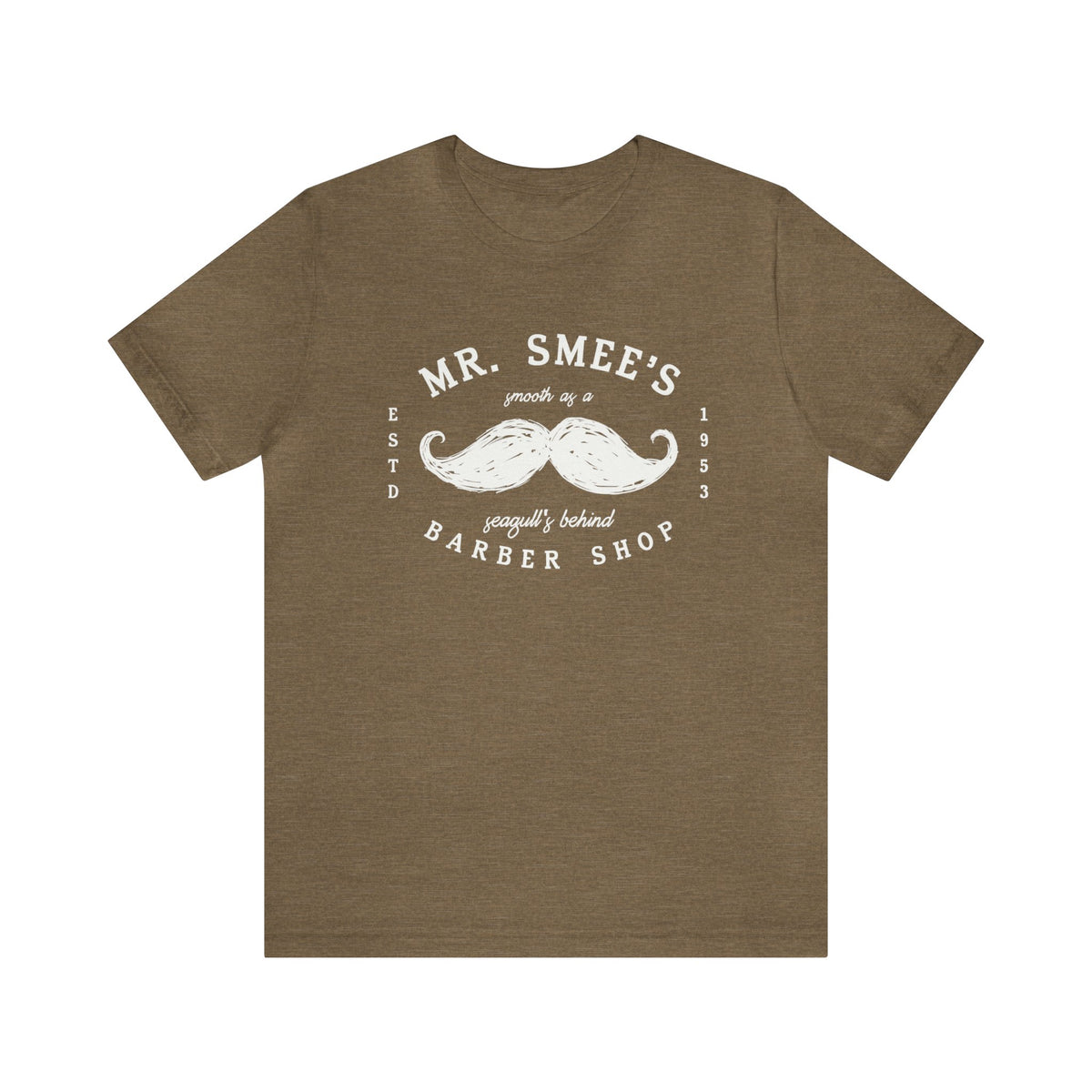 Mr. Smee's Barber Shop Bella Canvas Unisex Jersey Short Sleeve Tee