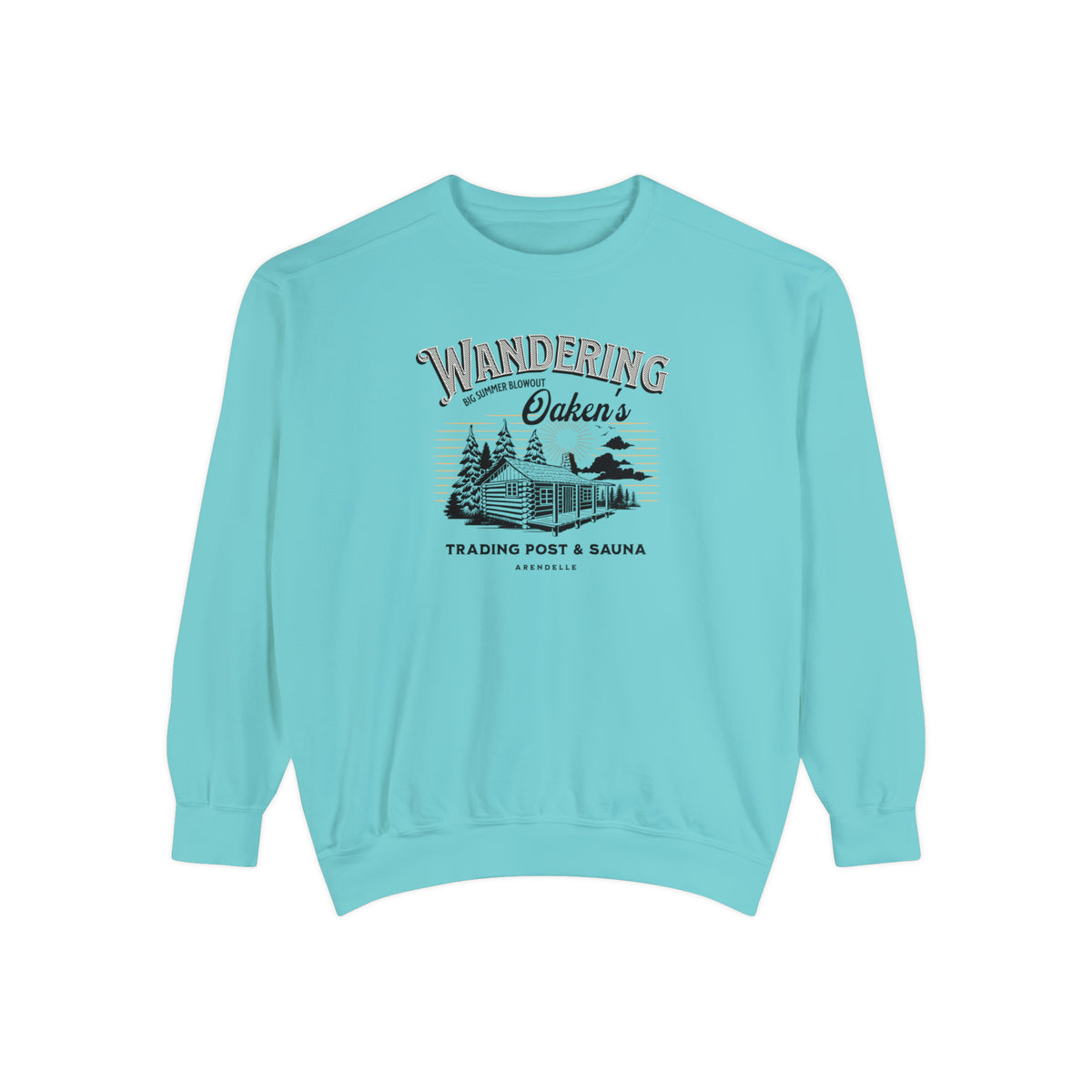 Wandering Oaken’s Trading Post Comfort Colors Unisex Garment-Dyed Sweatshirt