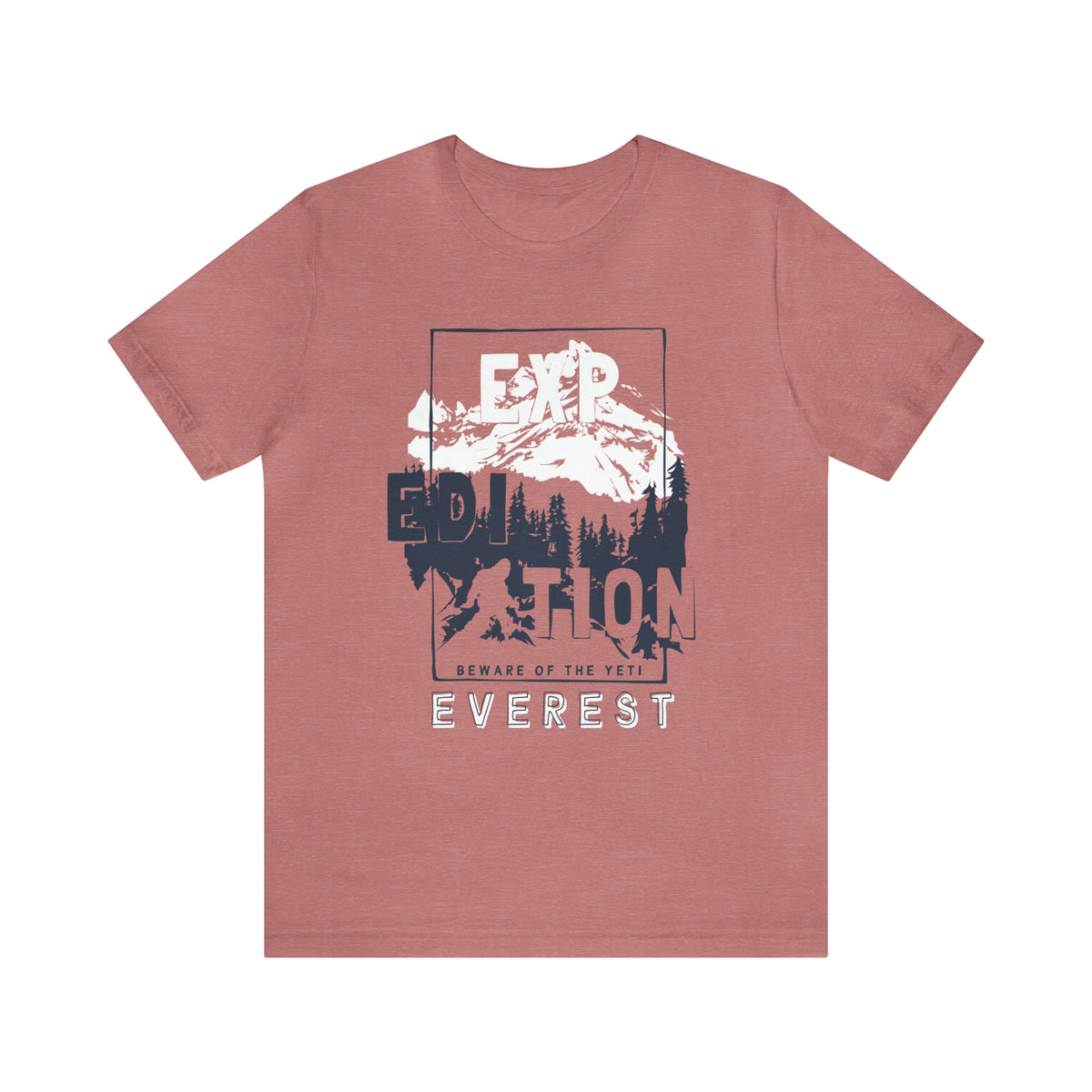 Expedition Everest Bella Canvas Unisex Jersey Short Sleeve Tee