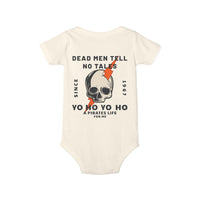 Dead Men Tell No Tales Bella Canvas Infant Jersey One Piece