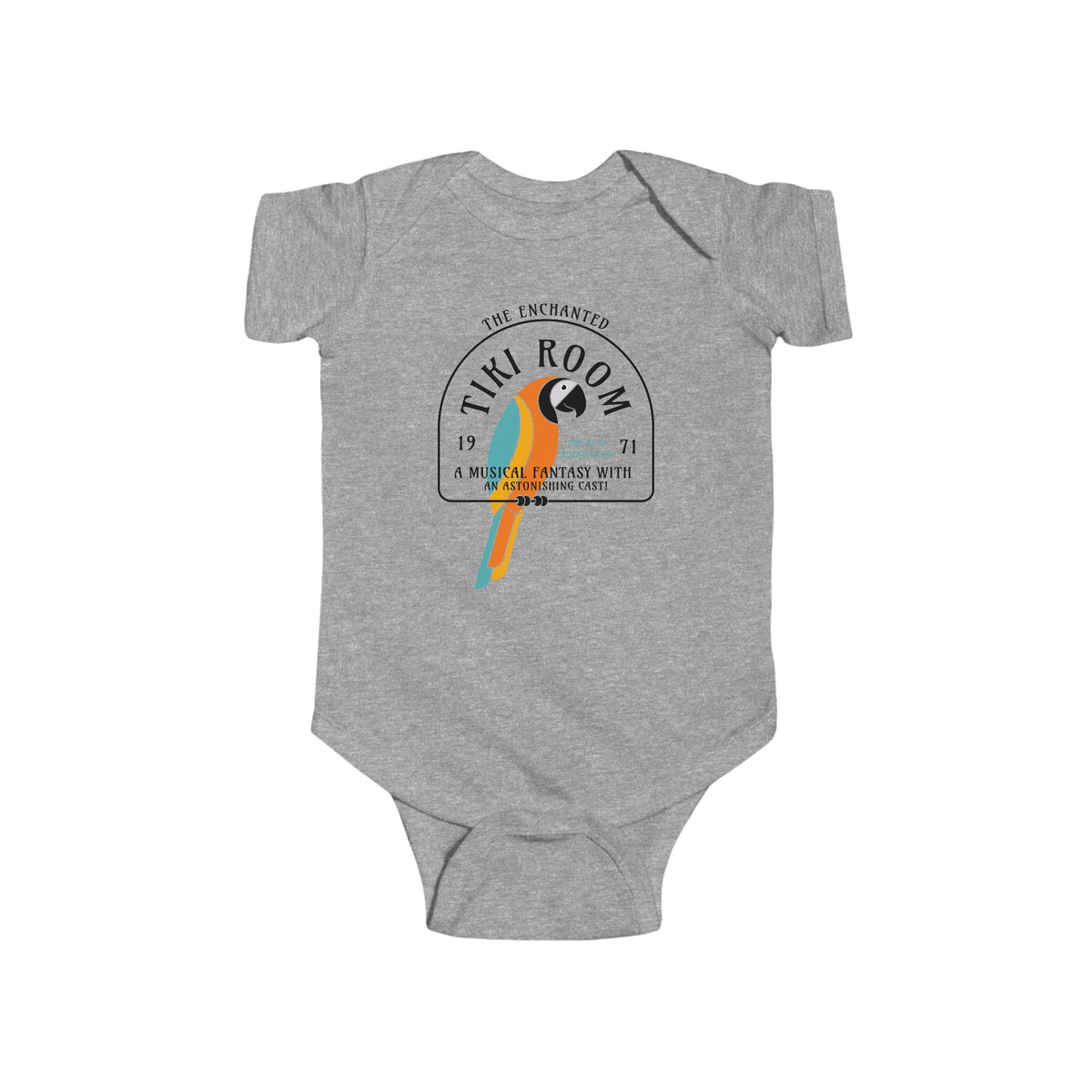 Enchanted Tiki Room Rabbit Skins Infant Fine Jersey Bodysuit