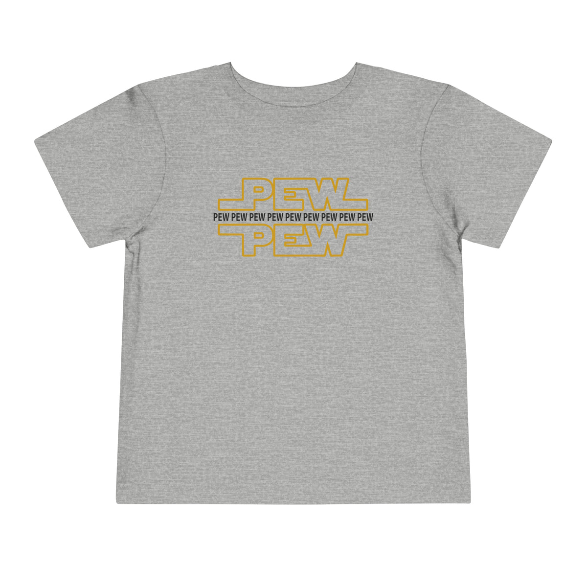PEW PEW PEW Bella Canvas Toddler Short Sleeve Tee