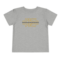 PEW PEW PEW Bella Canvas Toddler Short Sleeve Tee