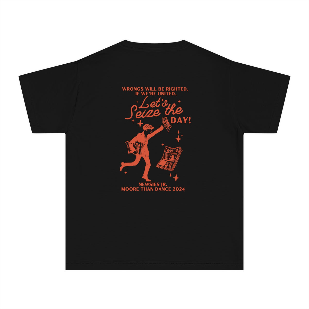 Let's Seize the Day Comfort Colors Youth Midweight Tee