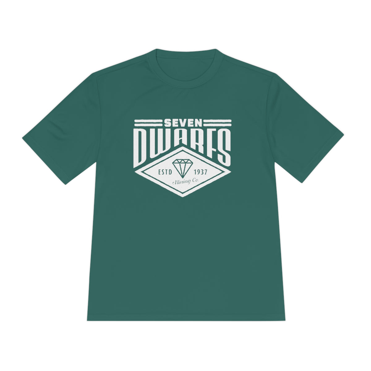 Seven Dwarfs Mining Co. Unisex Moisture Wicking Tee