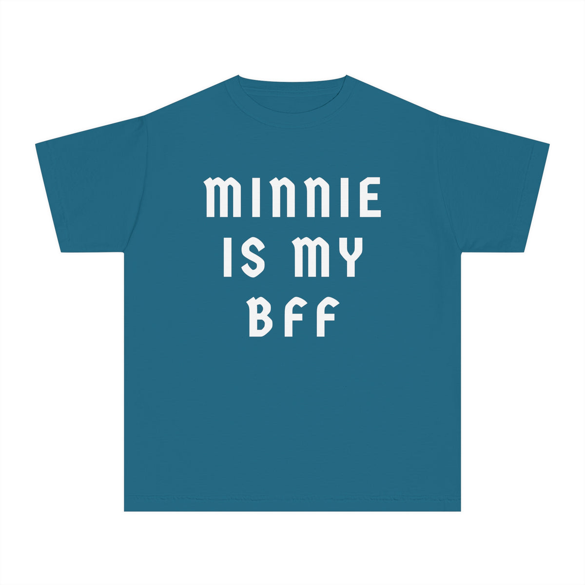 Minnie Is My BFF Comfort Colors Youth Midweight Tee