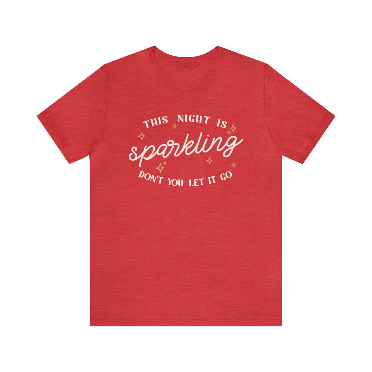 The Night Is Sparkling Bella Canvas Unisex Jersey Short Sleeve Tee