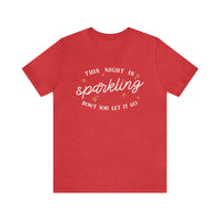 The Night Is Sparkling Bella Canvas Unisex Jersey Short Sleeve Tee