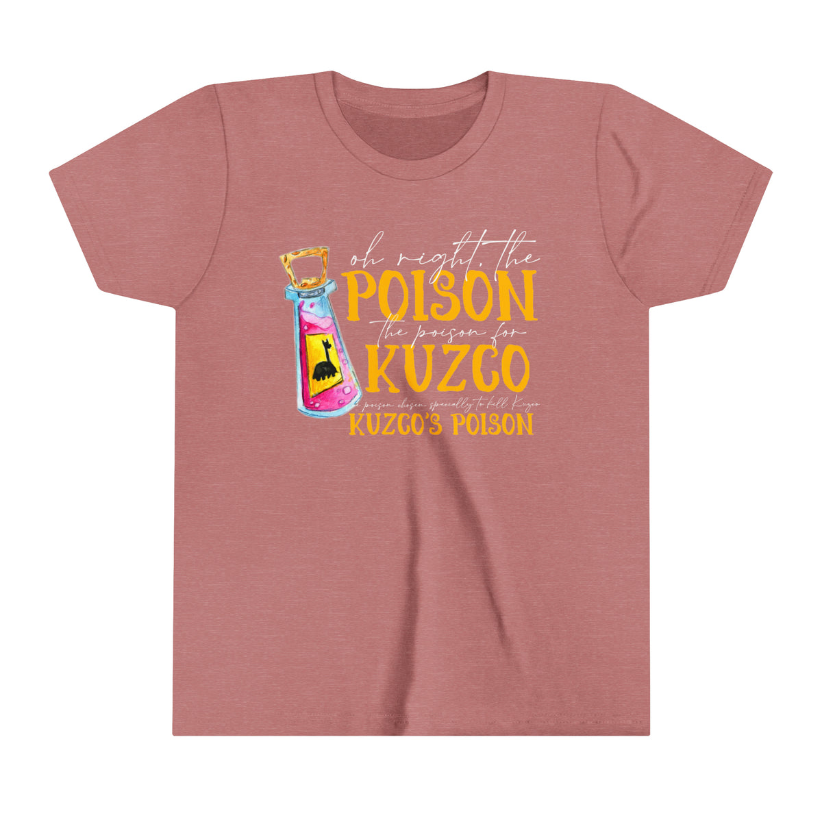 Oh Right The Poison Bella Canvas Youth Short Sleeve Tee