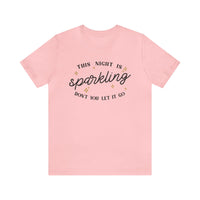 The Night Is Sparkling Bella Canvas Unisex Jersey Short Sleeve Tee