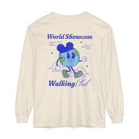 World Showcase Walking Club Comfort Colors Unisex Garment-dyed Long Sleeve T-Shirt