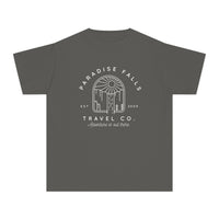 Paradise Falls Vacation Co. Comfort Colors Youth Midweight Tee