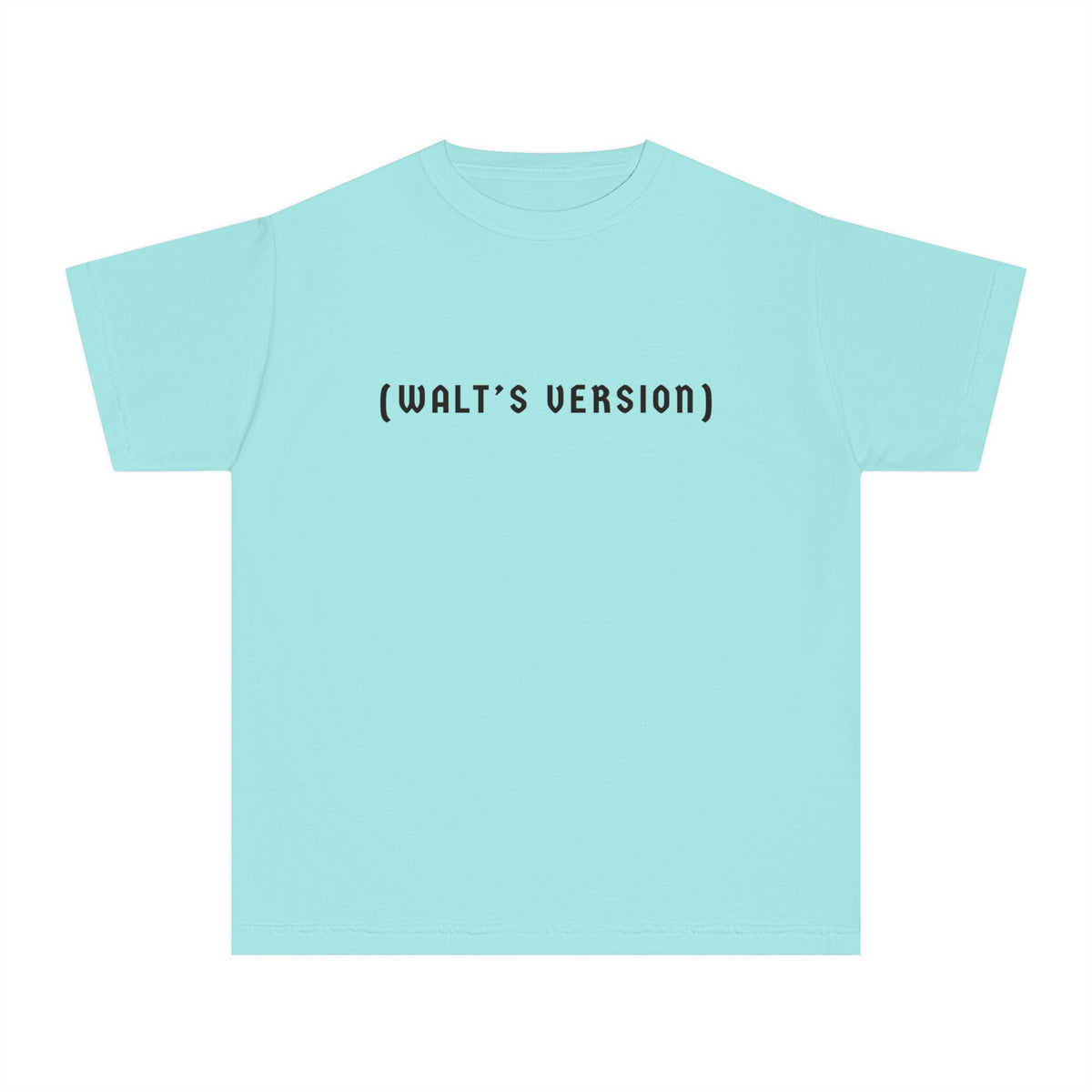 Walt's Version Comfort Colors Youth Midweight Tee