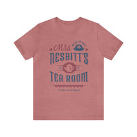 Mrs. Nesbitt’s Tea House Mint & Lavender Bella Canvas Unisex Jersey Short Sleeve Tee