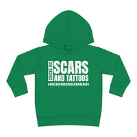 Chicks Dig Scars and Tattoos Toddler Pullover Rabbit Skins Fleece Hoodie
