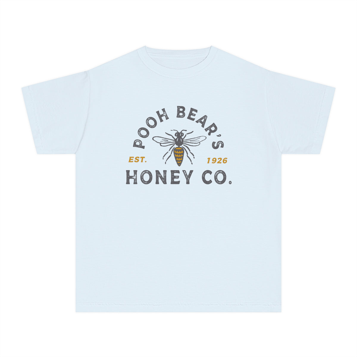 Pooh Bear's Honey Co. Comfort Colors Youth Midweight Tee