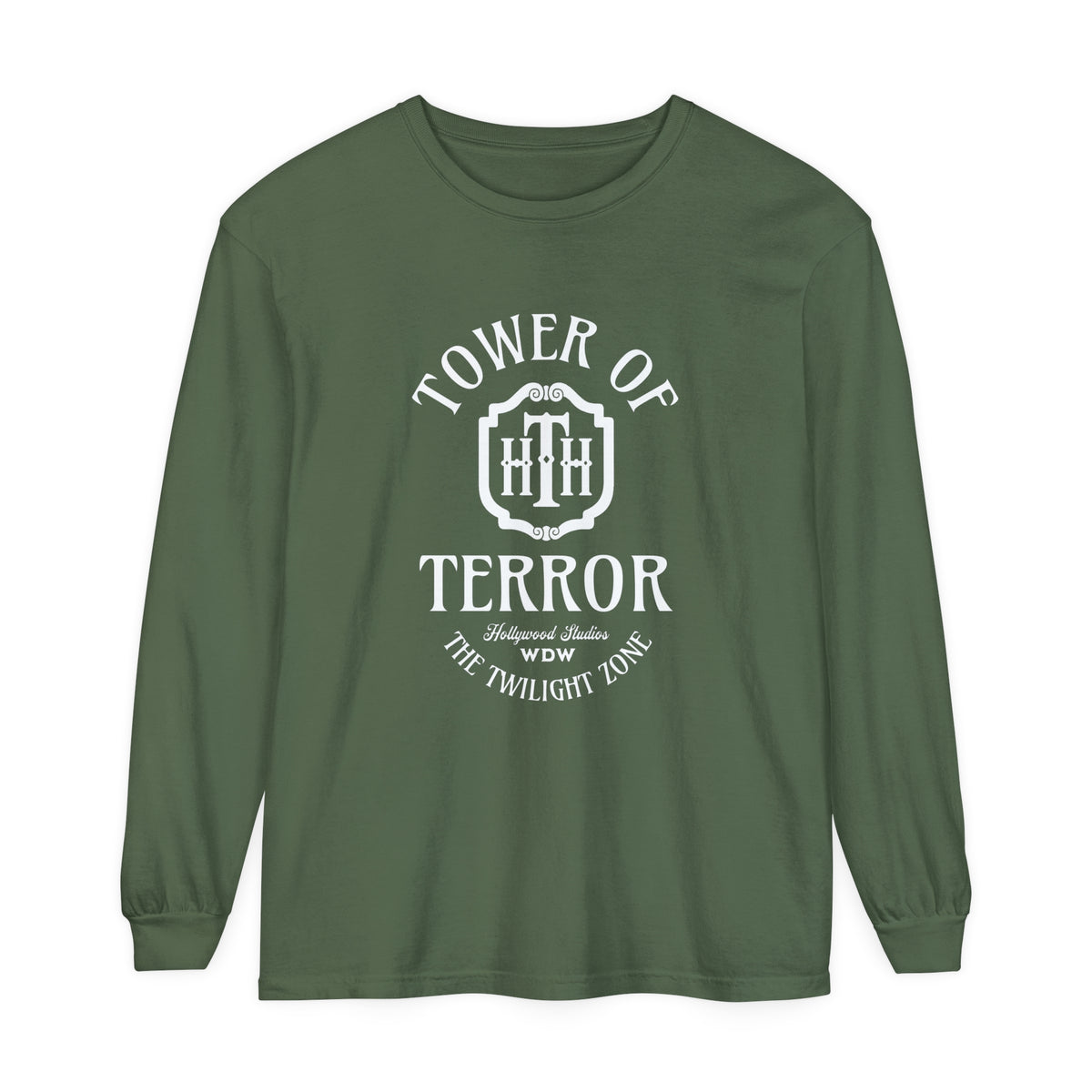 Tower Of Terror Comfort Colors Unisex Garment-dyed Long Sleeve T-Shirt