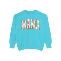 Checkered Mama Unisex Garment-Dyed Sweatshirt