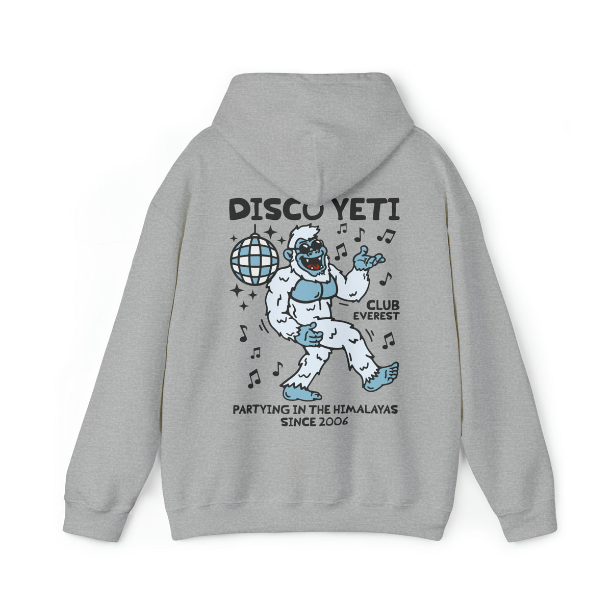 Disco Yeti Gildan Unisex Heavy Blend™ Hooded Sweatshirt