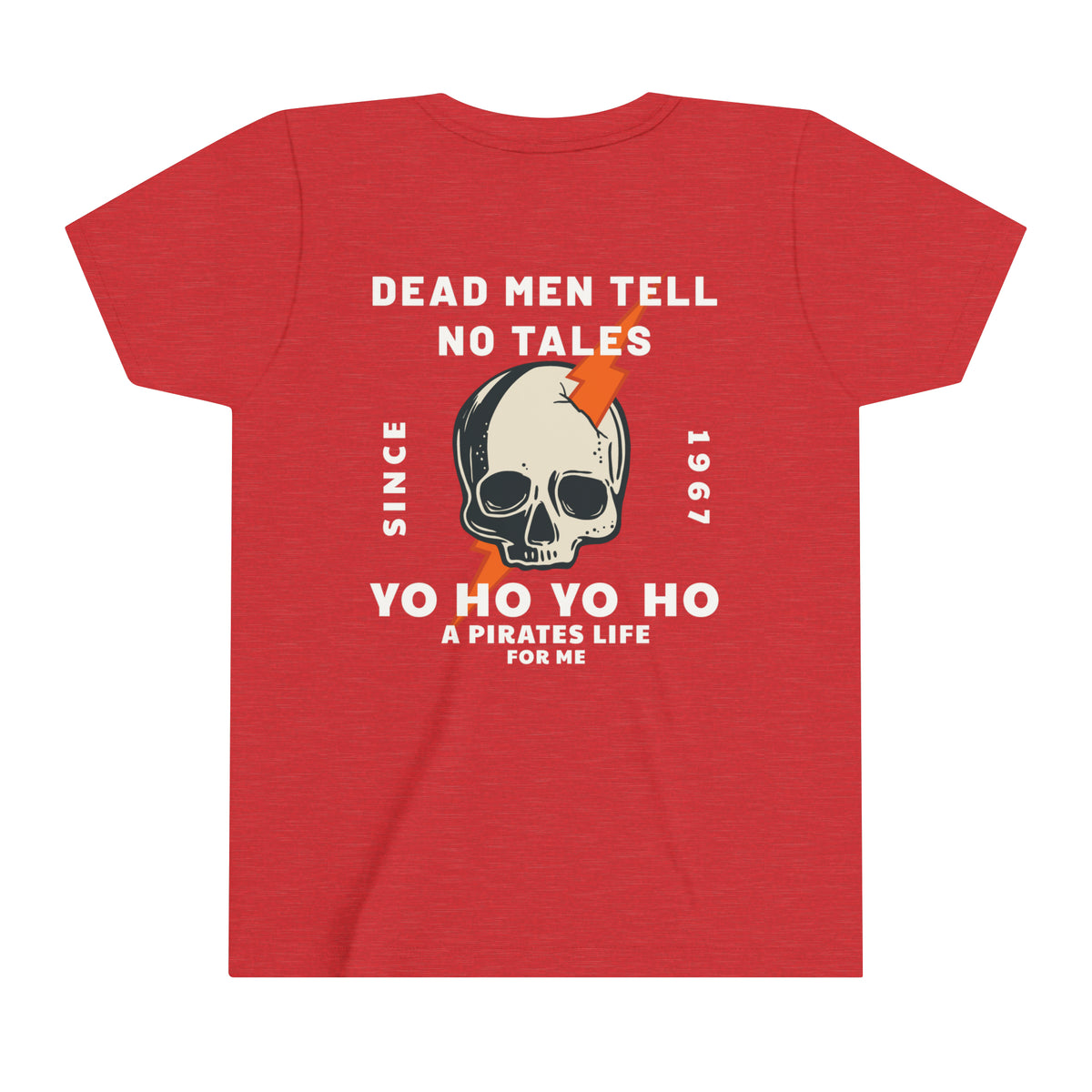 Dead Men Tell No Tales Bella Canvas Youth Short Sleeve Tee
