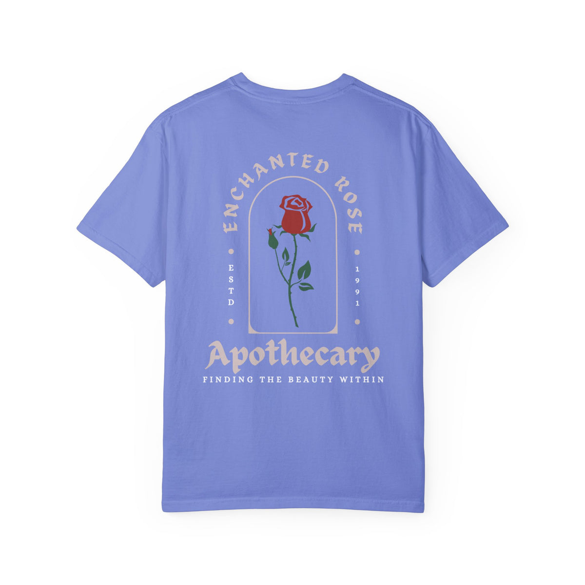 Enchanted Rose Apothecary Room Comfort Colors Unisex Garment-Dyed T-shirt