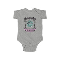 Madame Leota’s Laudanum Teal Rabbit Skins Infant Fine Jersey Bodysuit