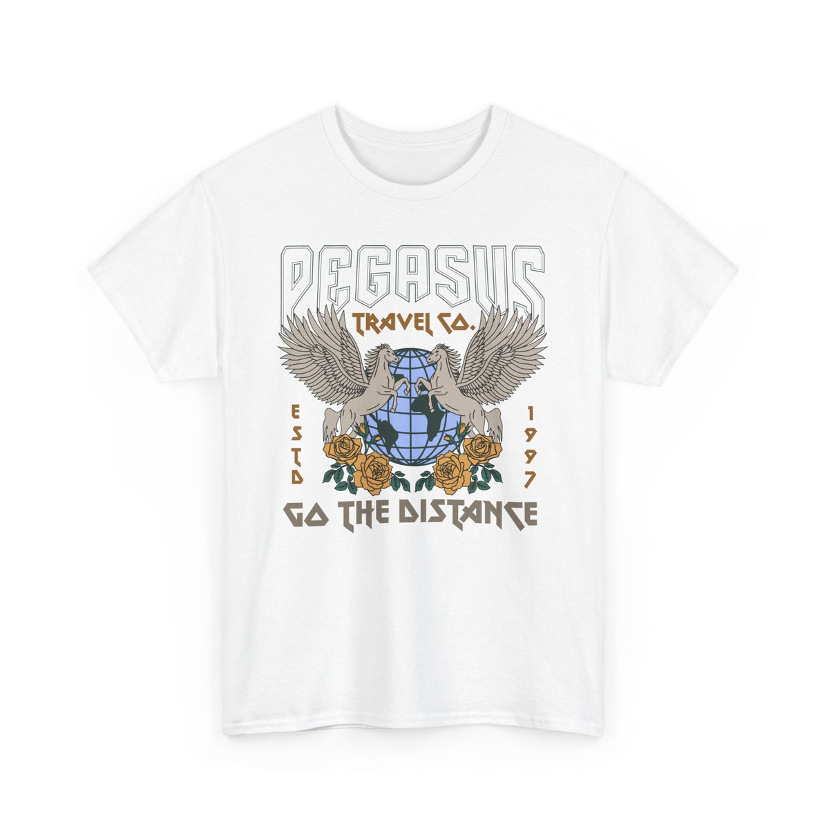Pegasus Travel Co. Gildan Unisex Heavy Cotton Tee