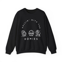 Rollin’ With The Homies Gildan Unisex Heavy Blend™ Crewneck Sweatshirt