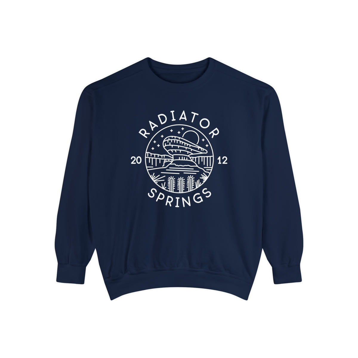 Radiator Springs Comfort Colors Unisex Garment-Dyed Sweatshirt