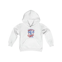 Casey’s Corner Distressed Gildan Youth Heavy Blend Hooded Sweatshirt