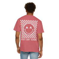 *Blank Front* Best Day Ever Comfort Colors Unisex Garment-Dyed T-shirt