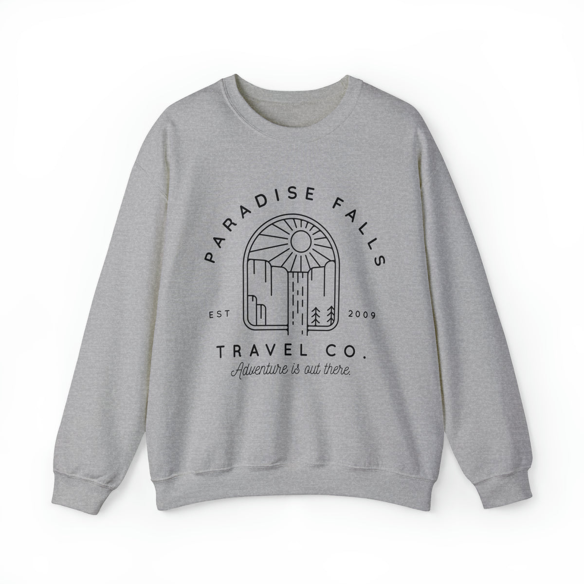 Paradise Falls Vacation Co. Gildan Unisex Heavy Blend™ Crewneck Sweatshirt