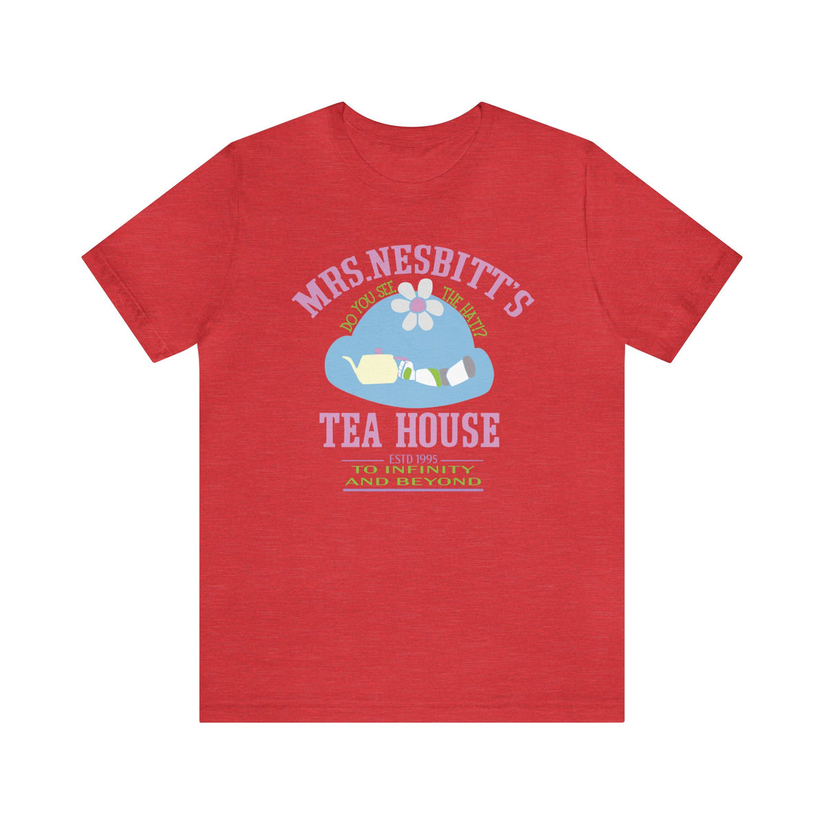 Mrs. Nesbitt’s Tea House Bella Canvas Unisex Jersey Short Sleeve Tee