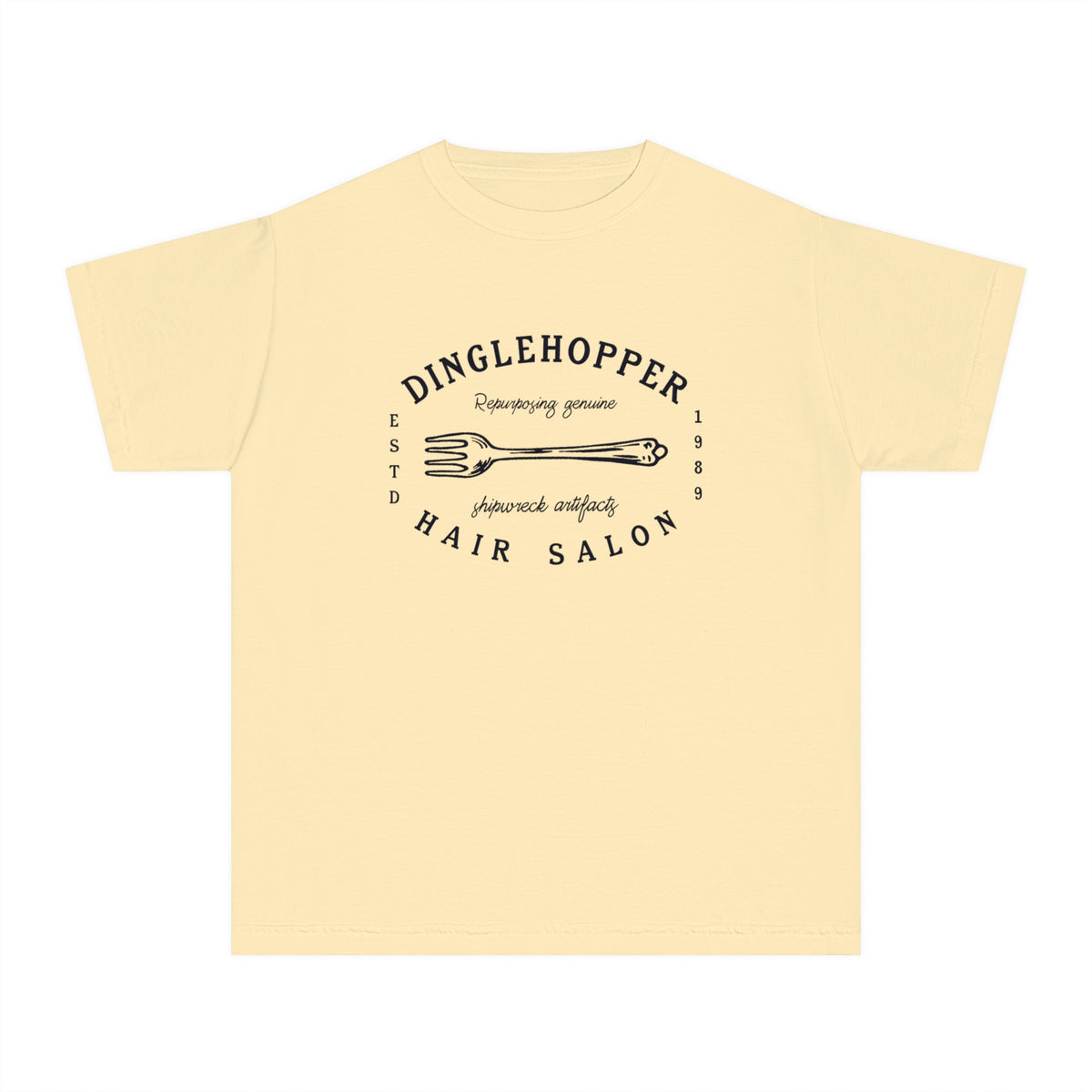 Dinglehopper Hair Salon Comfort Colors Youth Midweight Tee