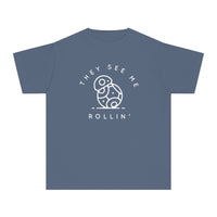 They See Me Rollin' Comfort Colors Youth Midweight Tee