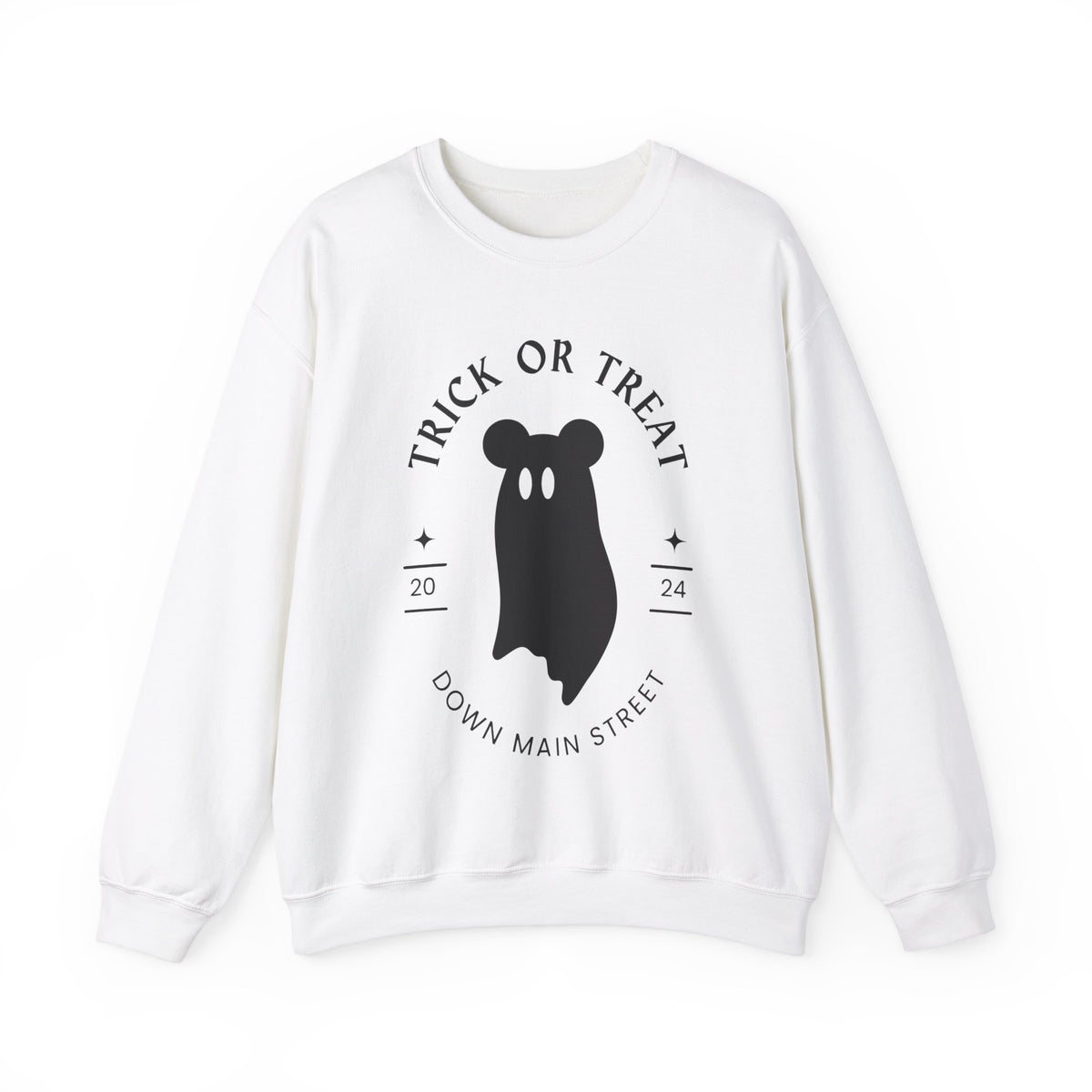 Trick or Treat Down Main Street Unisex Heavy Blend™ Crewneck Sweatshirt