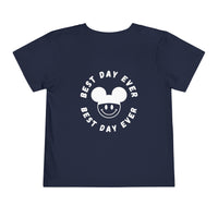 Best Day Ever Bella Canvas Toddler Short Sleeve Tee