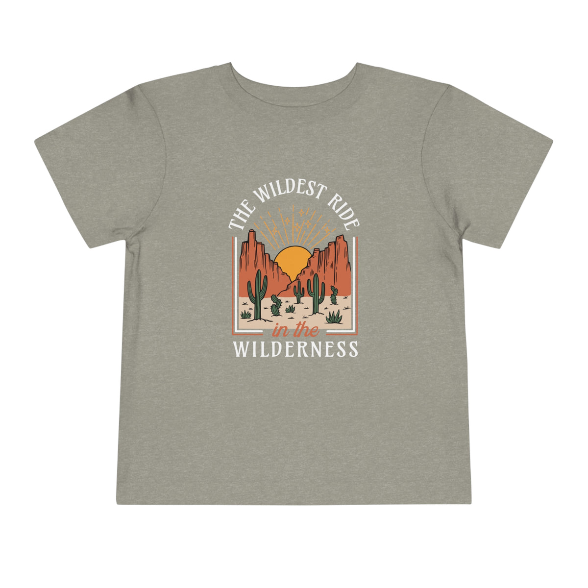 The Wildest Ride In The Wilderness Bella Canvas Toddler Short Sleeve Tee