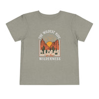 The Wildest Ride In The Wilderness Bella Canvas Toddler Short Sleeve Tee
