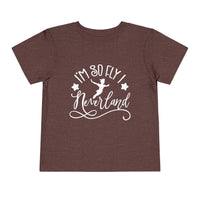I'm So Fly I Neverland Bella Canvas Toddler Short Sleeve Tee